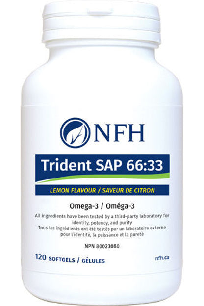 NFH - Trident SAP 66:33 (Omega-3) Lmon, 120 Sg