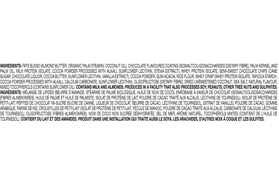 Love Good Fats - Coconut Chocolate Chip Bar, 4 x 39 g