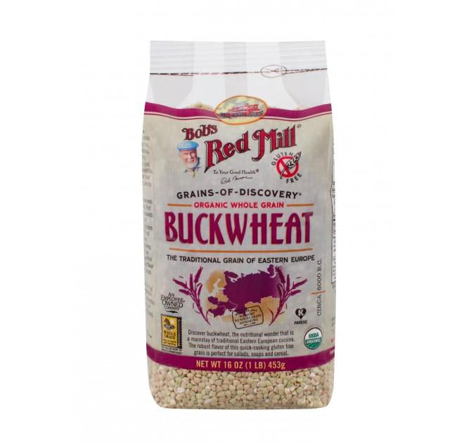 Bob's Red Mill - Organic Raw Buckwheat Groats, 453 g