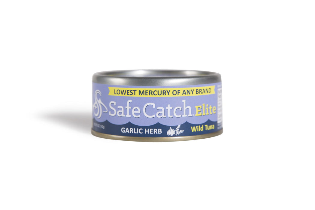 Safe Catch - Seasoned Elite - Tuna Garlic Herb, 142 g