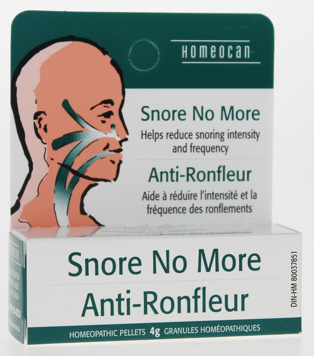 Homeocan - Snore No More Pellets, 4 g