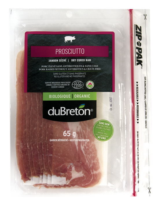 Dubreton - Organic Prosciutto, 65 g