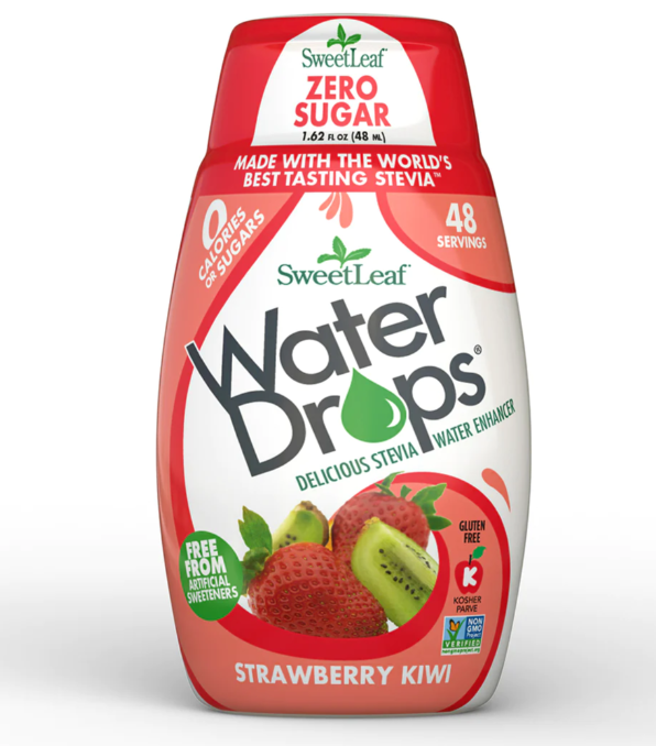 Sweet Leaf - Water Enhancer - Strawberry Kiwi, 48 mL