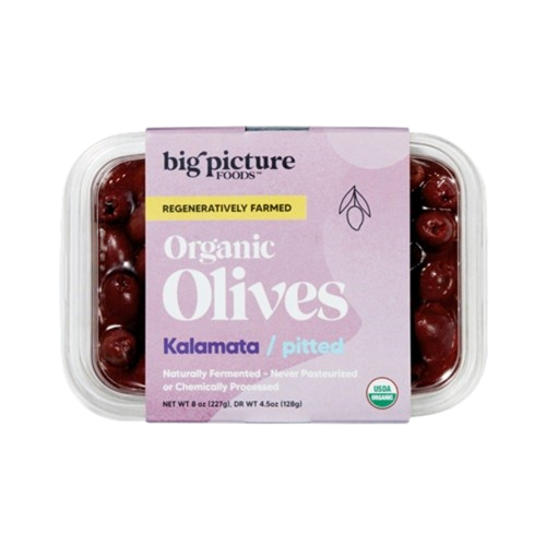 Big Picture Foods - Kalamata Olives - Pitted, 220 mL