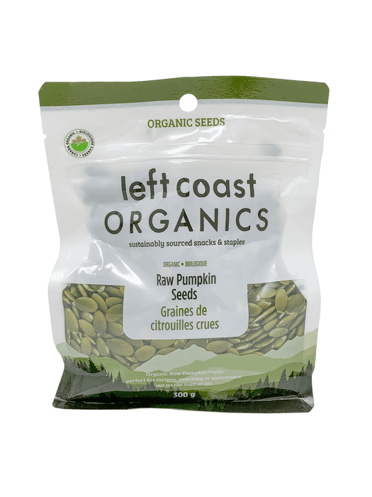 Left Coast Organics - Pumpkin Seeds - Raw Hulled, 700 g