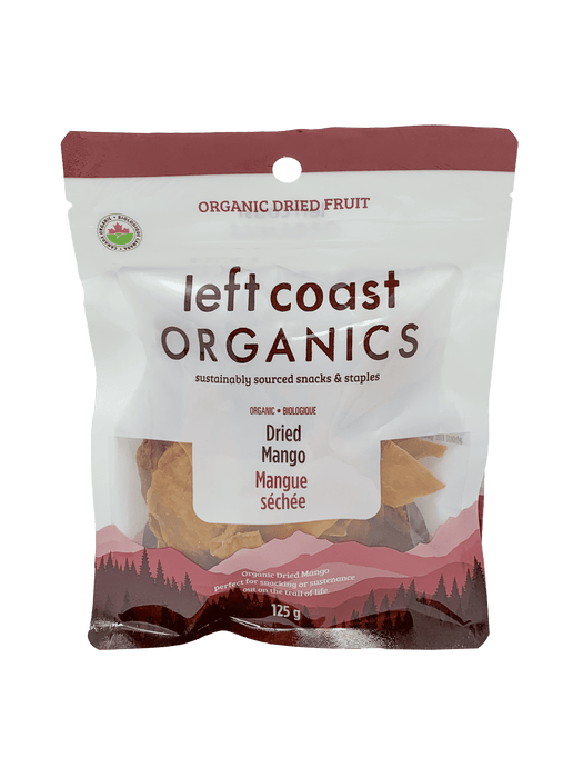 Left Coast Organics - Dried Mango, 125 g