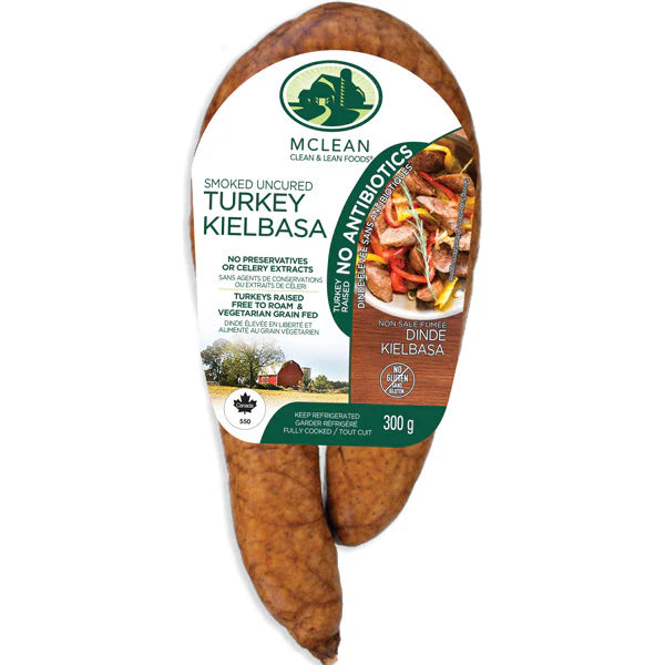 McLean Meats Inc - Turkey Kielbasa, 300 g