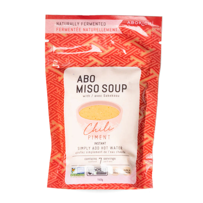 Abokichi - Miso soup - Chili, 140 g