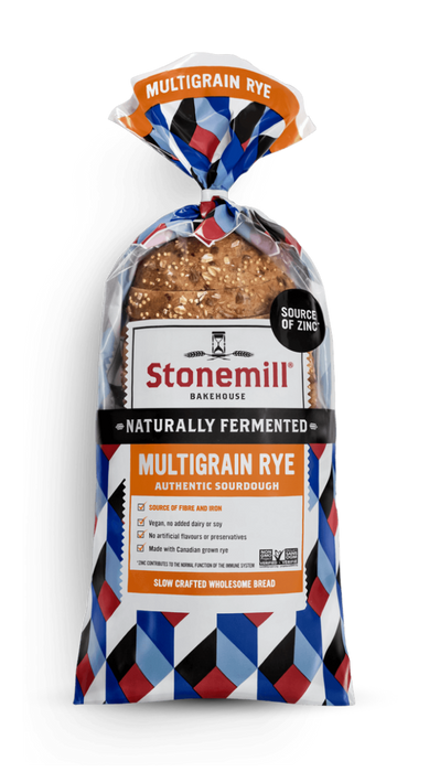 Stonemill Bread - Multi Sourdough Rye, 550 g