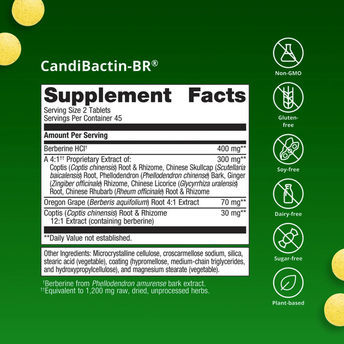 Metagenics Inc - CandiBactin-BR, 90 Tablets