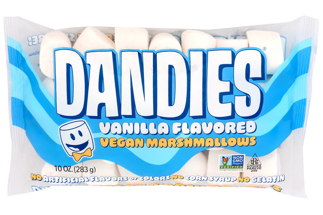 Dandies - Vegan Marshmallows - Vanilla Flavoured, 283 g