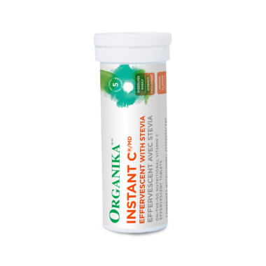 Organika - Instant-C Effervescent Orange, 10 Count