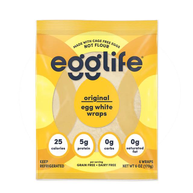 Egglife - Original Egg White Wraps, 168 g