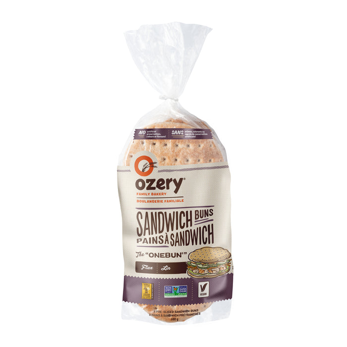 Ozery - One Bun Flax Whole Grain, 600 g