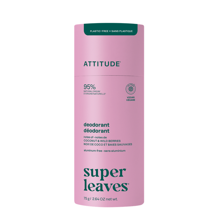 Attitude - Super Leaves Deodorant - White Tea, 75 g
