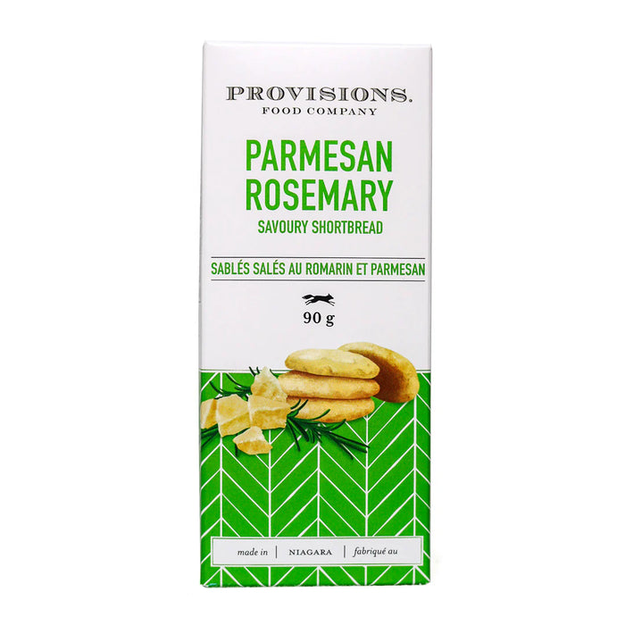 Provisions Food Company - Parmesan Rosemary Shortbread, 90 g