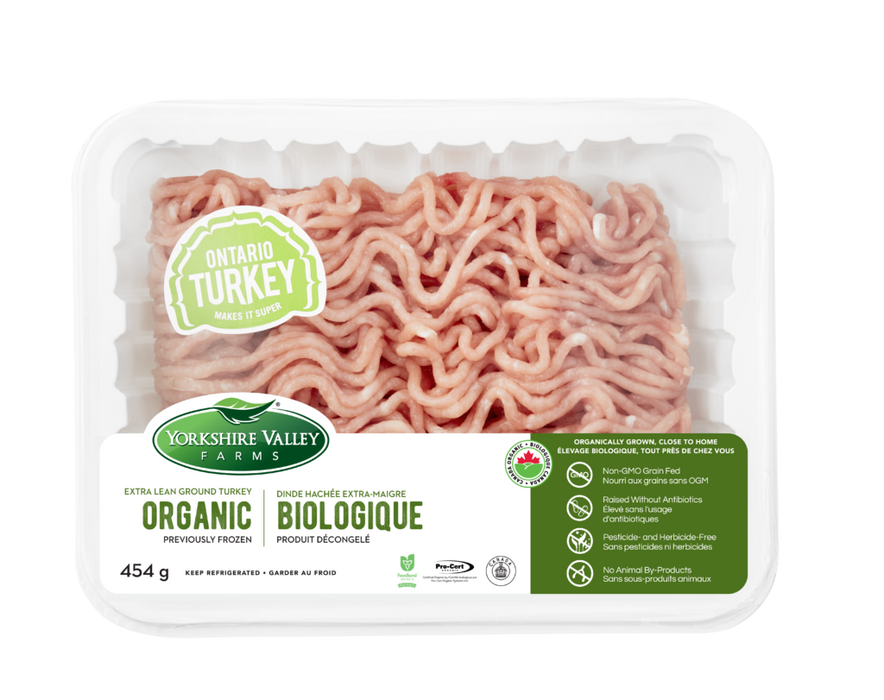 Yorkshire Valley - Fresh Ground Turkey, 454 g