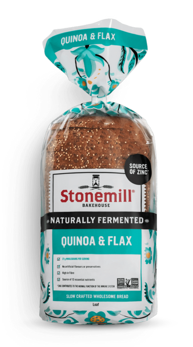 Stonemill Bread - Clearly Good Quinoa Flax Loaf, 600 g