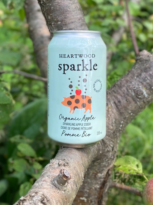 Heartwood Sparkle - Sparkling Apple Cider, 355 mL