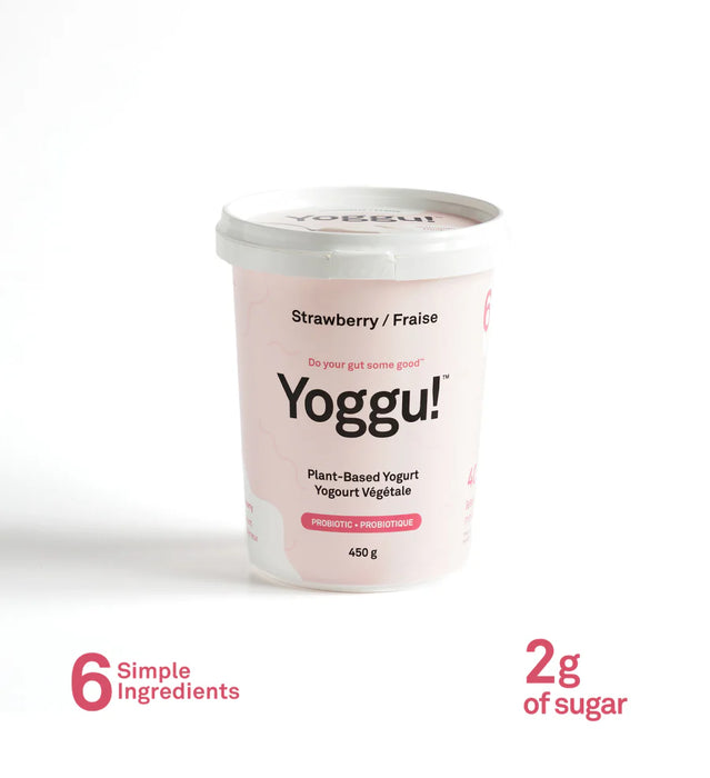 Yoggu! - Non-Dairy Yogurt, Strawberry, 450 g
