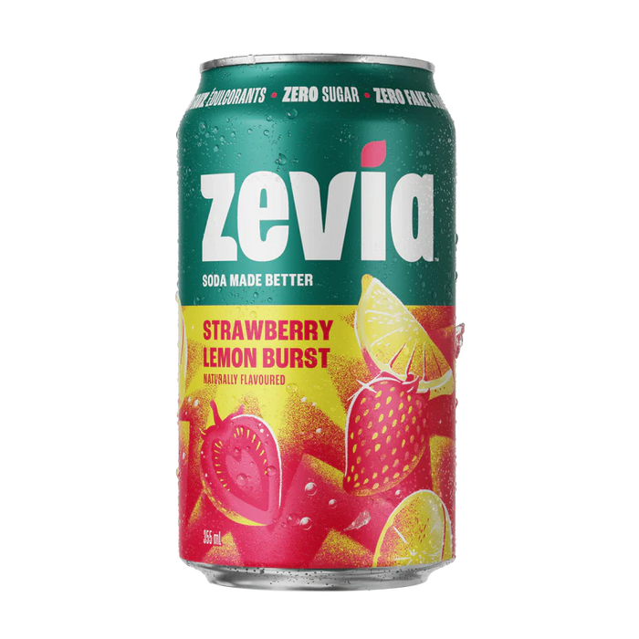 Zevia - Strawberry Lemon Burst, 355 mL