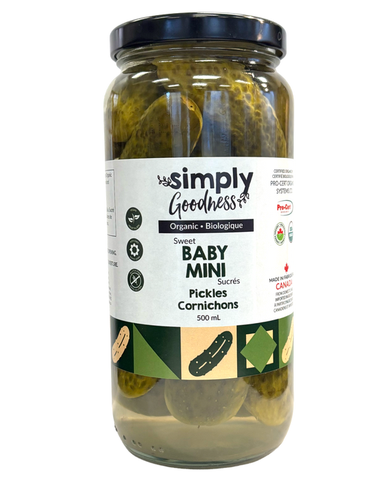 Simply Goodness - Organic Sweet Baby Pickle, 500 mL