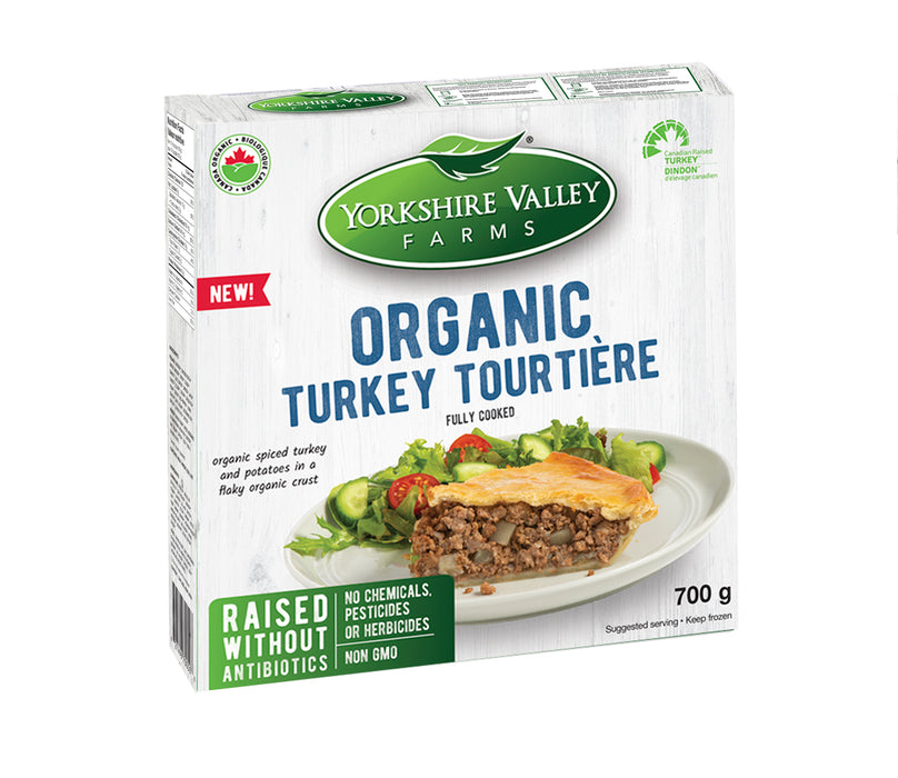 Yorkshire Valley - Organic Turkey Tourtiere, 700 g