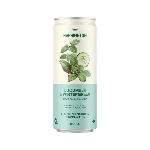 Harrington - Cuke & Wintergreen Sparkling Water, 355 mL