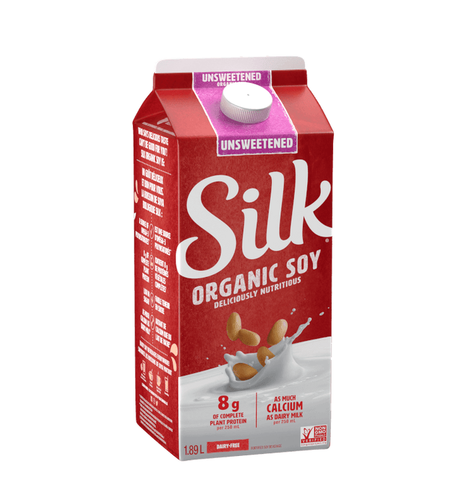 Silk - Soy Beverage - Original Unsweetened, 1.89 L