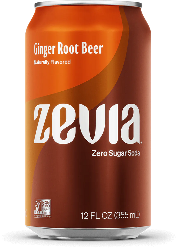 Zevia - Ginger Root Beer, 354 mL — Goodness Me!