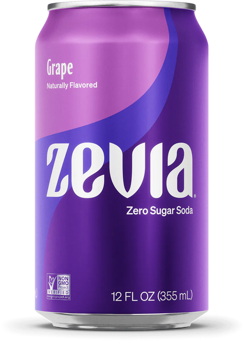 Zevia - Grape, 354 mL