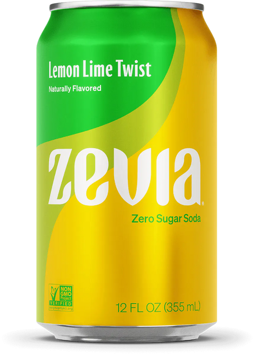 Zevia - Lemon Lime Twist, 354 mL