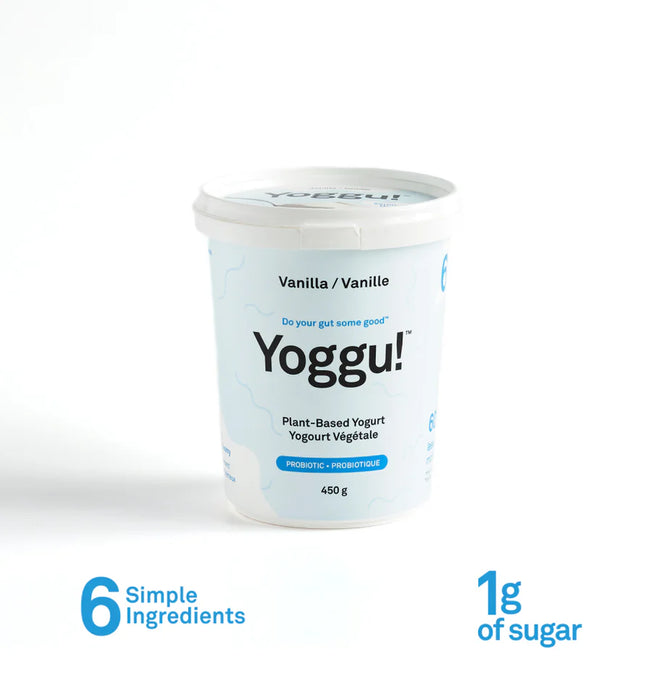 Yoggu! - Non-Dairy Yogurt, Vanilla, 450 g