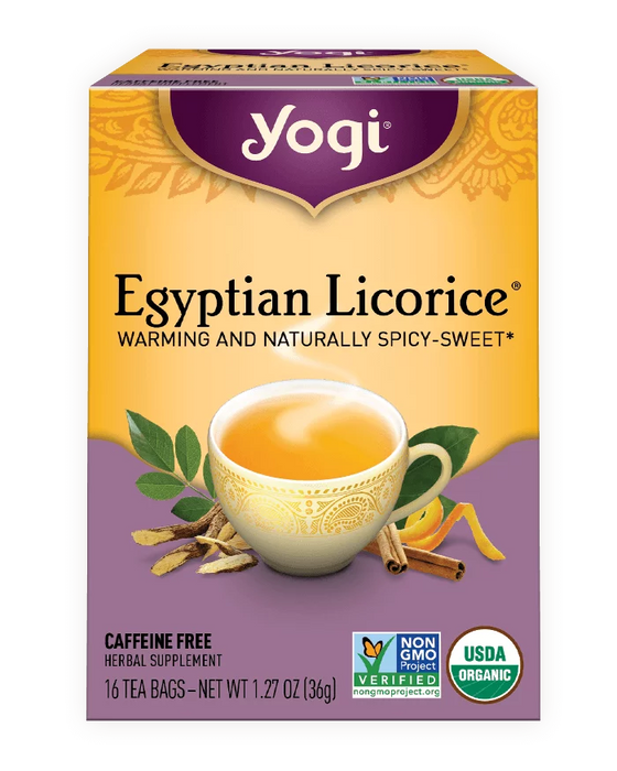 Yogi -  Egyptian Licorice Tea, 16 count