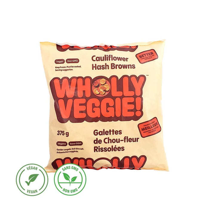 Wholly Veggie - Cauliflower Hash Browns, 375 g
