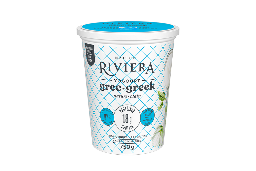 Riviera - Yogurt - Plain, 750 g