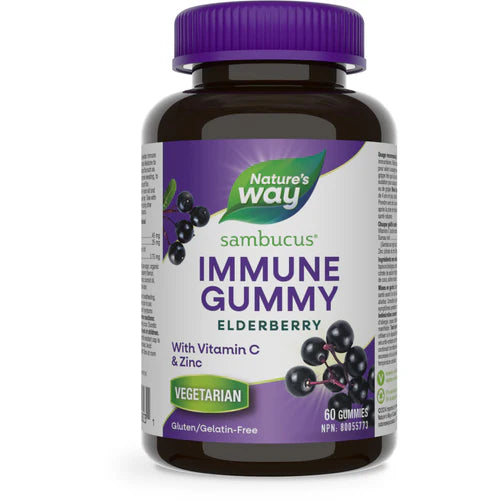 Nature's Way - Sambucus Immune Support, 60 Gummies