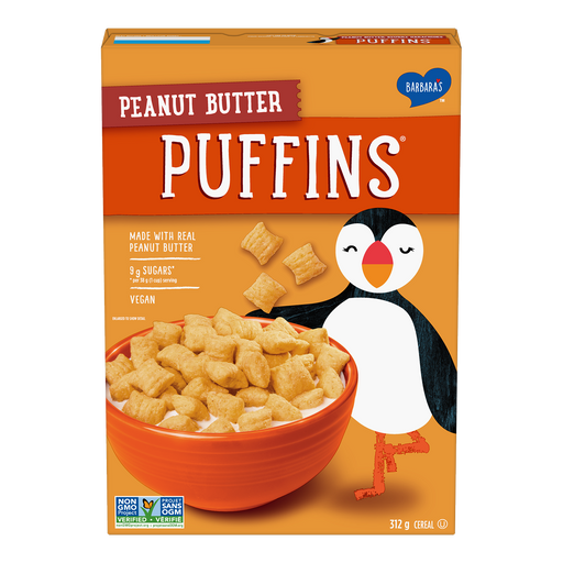 Barbara's Bakery - Peanut Butter Puffins - 312g