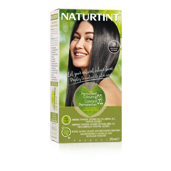 Naturtint - Permanent Ammonia Free Hair Color - 1N Ebony Black