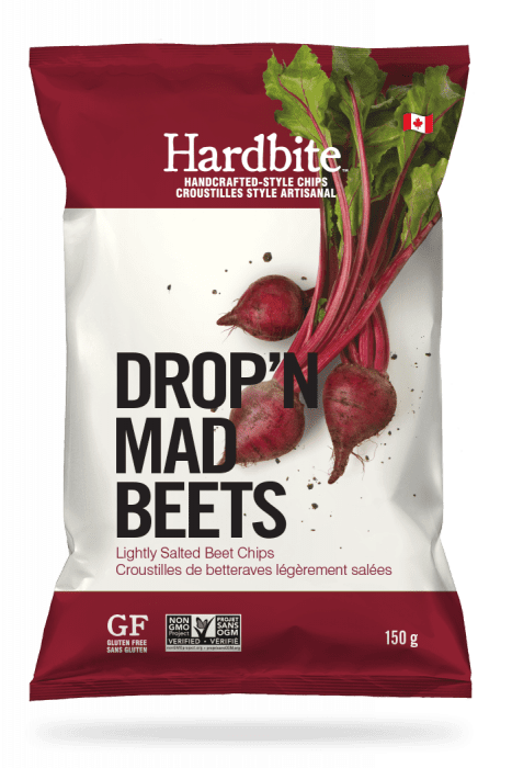 Hardbite - Beet Chips, Lightly Salted, 150g