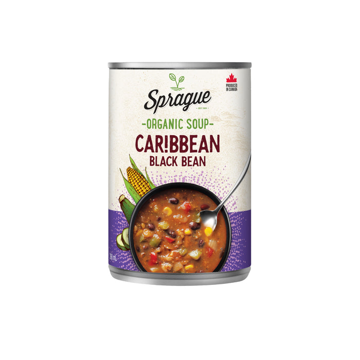 Sprague - Organic Soup, Caribbean Black Bean, 398ml
