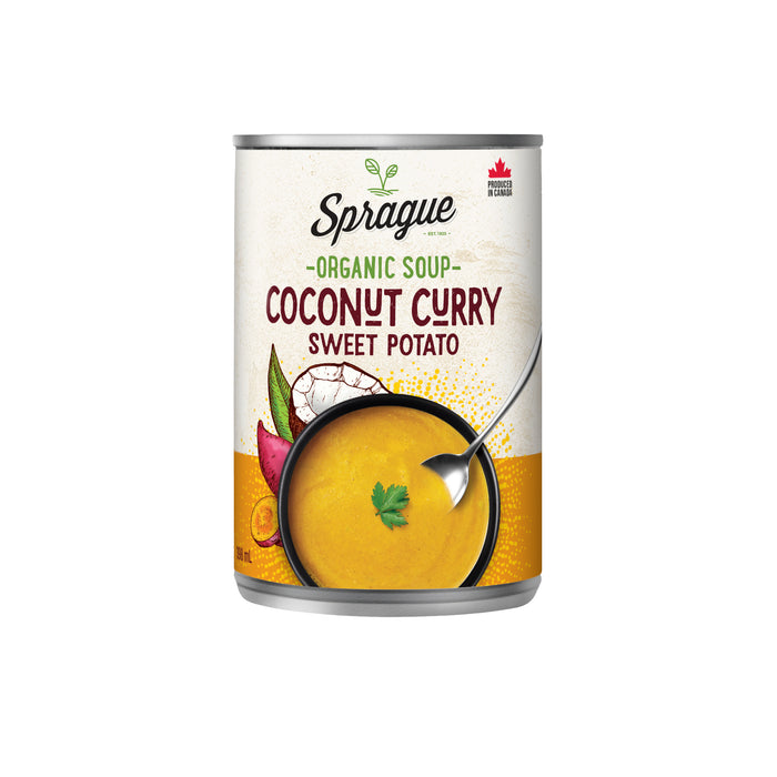 Sprague - Organic Soup, Sweet Potato Coconut Curry, 398ml