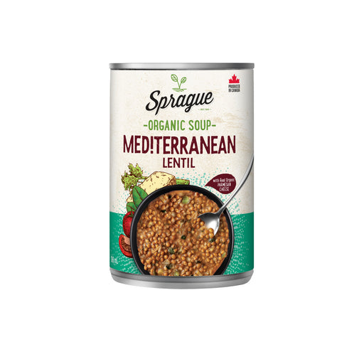 Sprague - Organic Soup, Mediterranean Lentil, 398ml