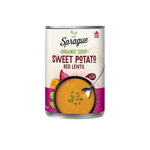 Sprague - Organic Soup, Sweet Potato Red Lentil, 398ml