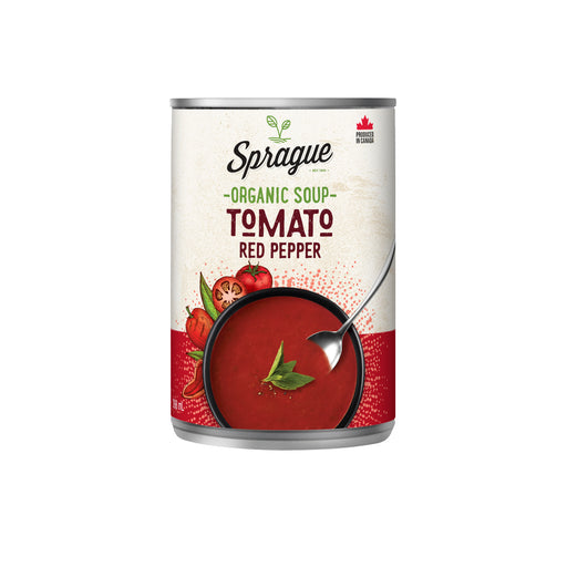 Sprague - Organic Soup, Tomato and Red Pepper, 398ml