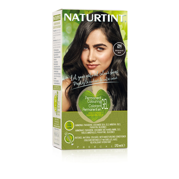 Naturtint - Permanent Ammonia Free Hair Color -2N Brown Black