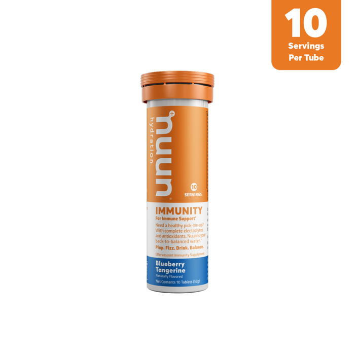 Nuun - Immunity Tablets Blueberry Tangerine, 10 tabs