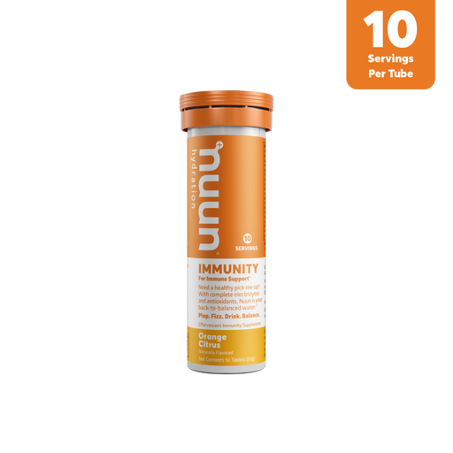 Nuun - Immunity Tablets, Orange Citrus, 10 tabs