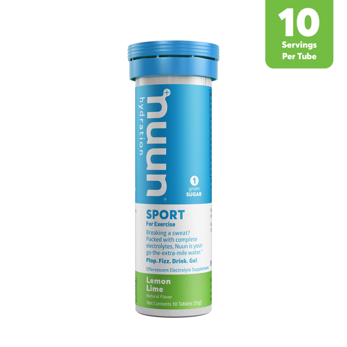 Nuun - Sport Lemon Lime, 10 tablets