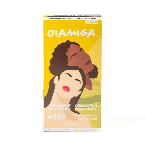 Oiamiga - Hair Colour, Medium Brown, 120ml